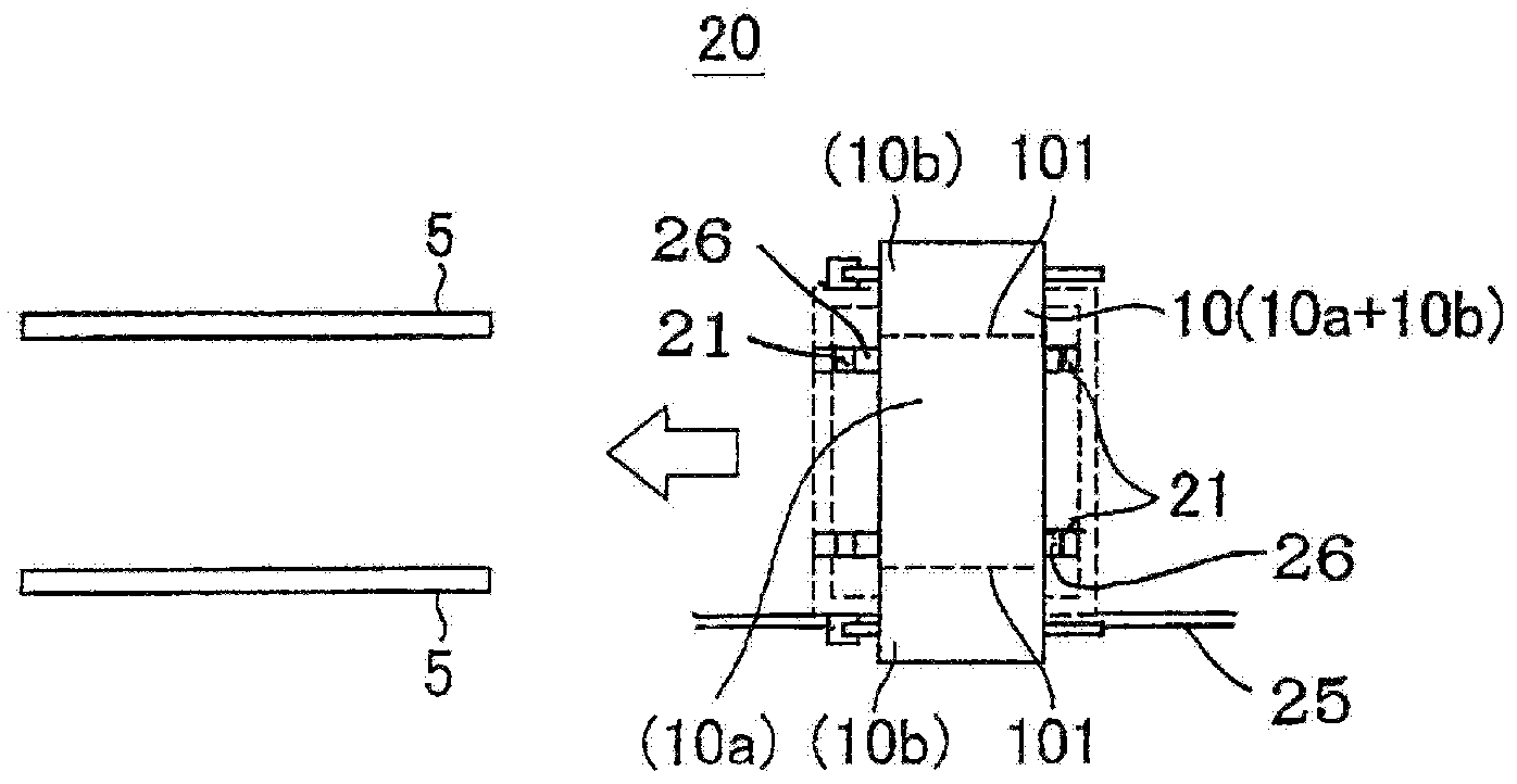 Cutting method of honeycomb dried body and honeycomb dried body cutting device
