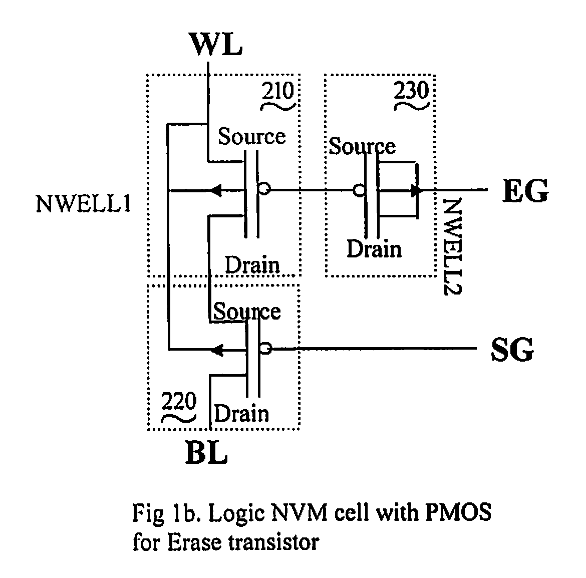 CMOS Logic Compatible Non-Volatile Memory Cell Structure, Operation, And Array Configuration