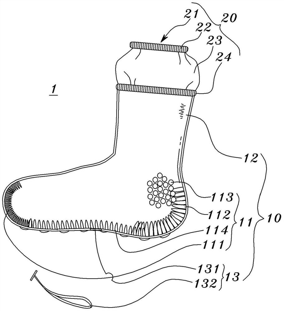 Shoe for foot-washing