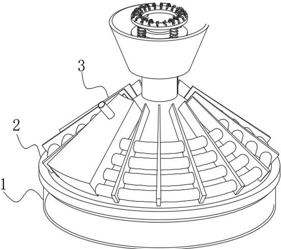 Punching die for machining parts of refrigeration equipment