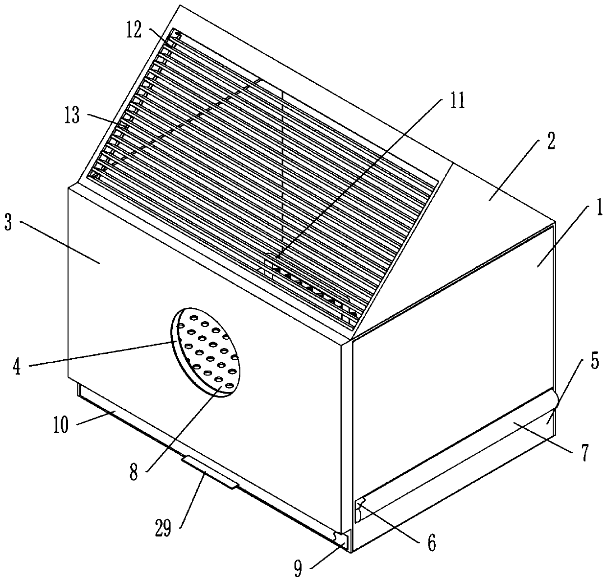 Pet peacock cage