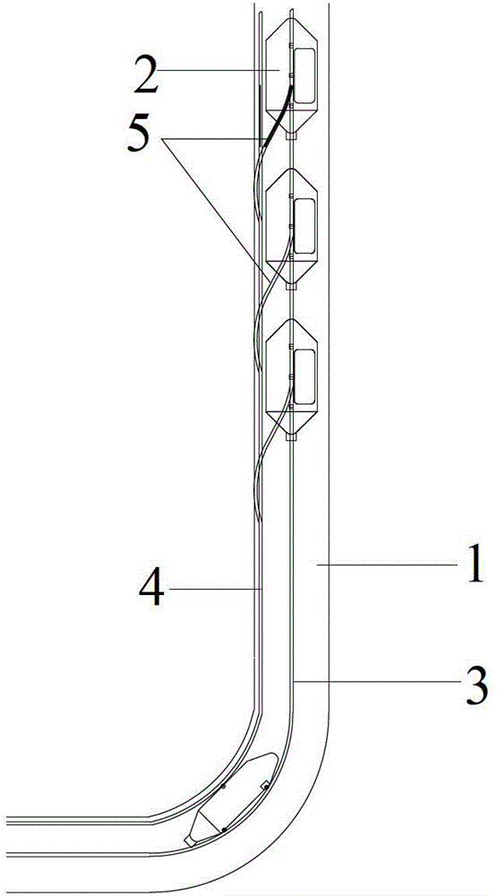 A high-rise building escape system