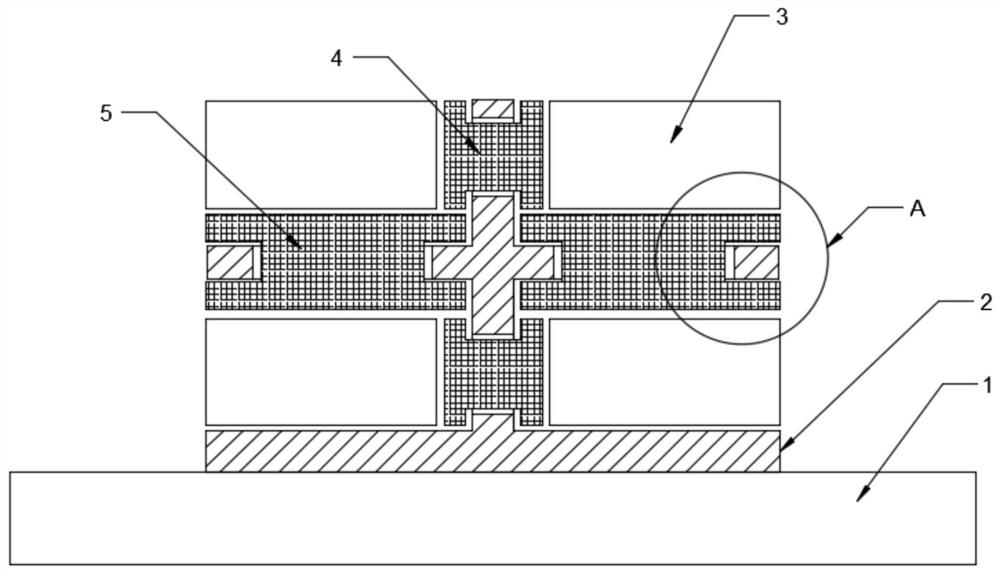 A seismic isolation structure based on a masonry structure building