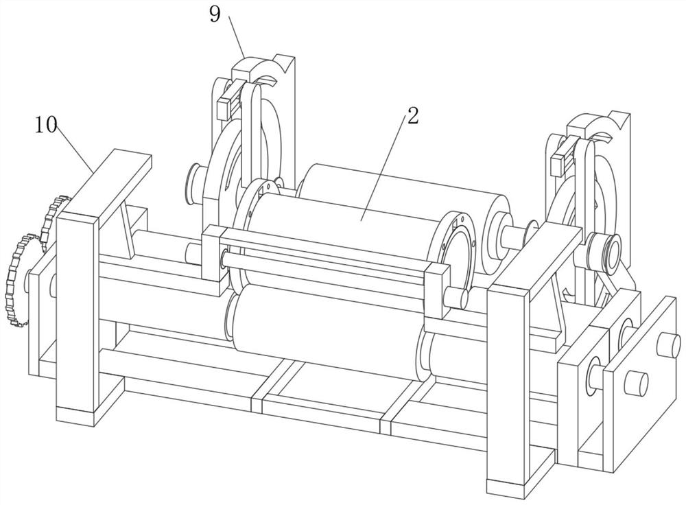 Glass steel pipe fitting with quick splicing structure and preparation method and device