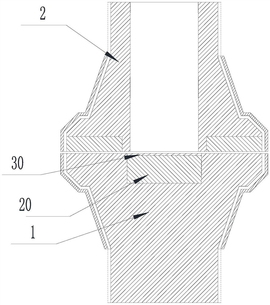 A working method of two-strand slab continuous casting