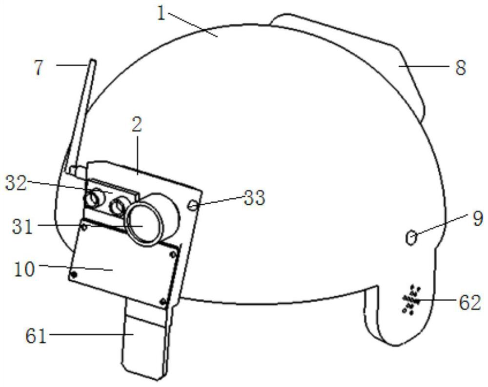 A multifunctional head-mounted intelligent fire protection system and its control method