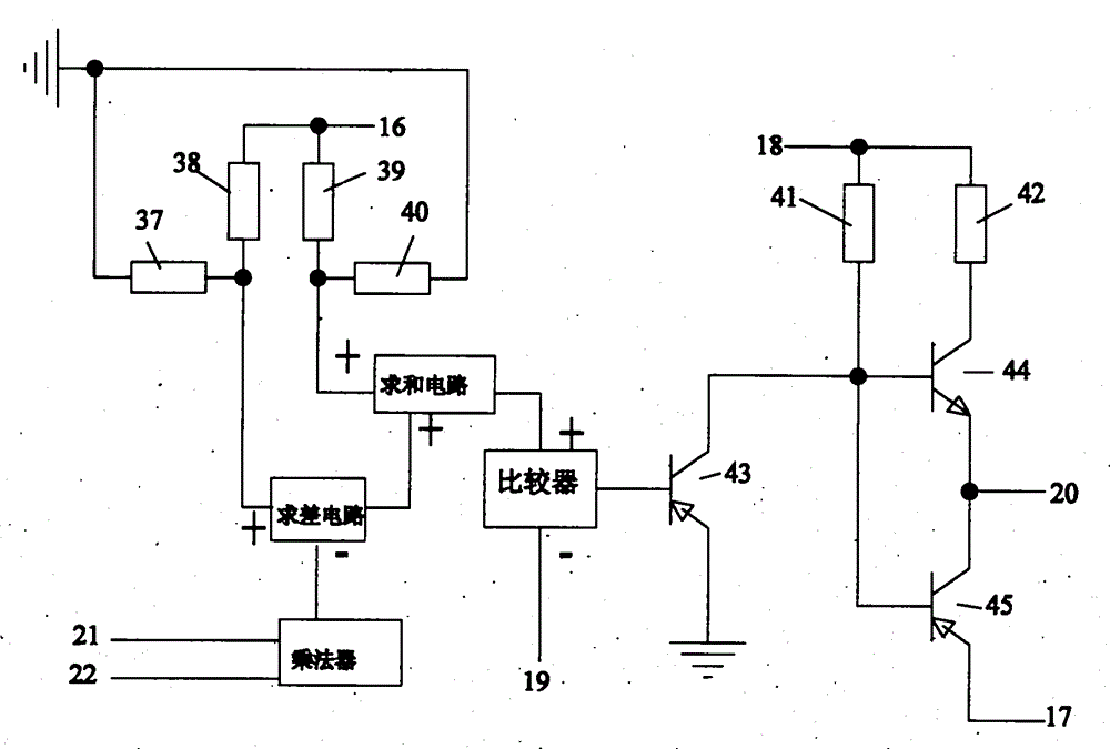 Automatic voltage regulating circuit and method for solar photovoltaic power generation system