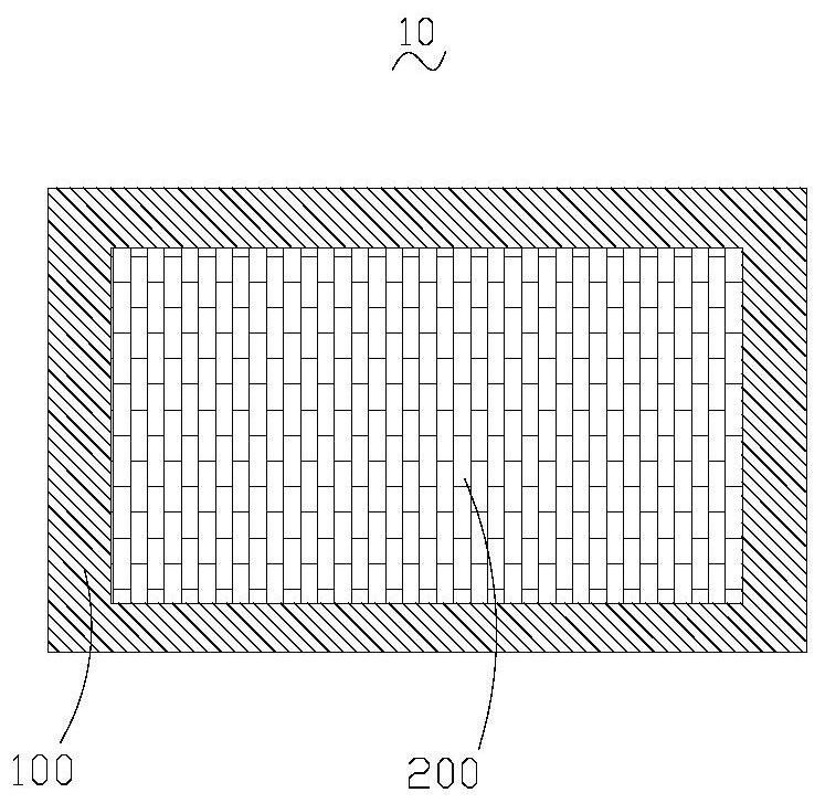 Permeable brick and its preparation method