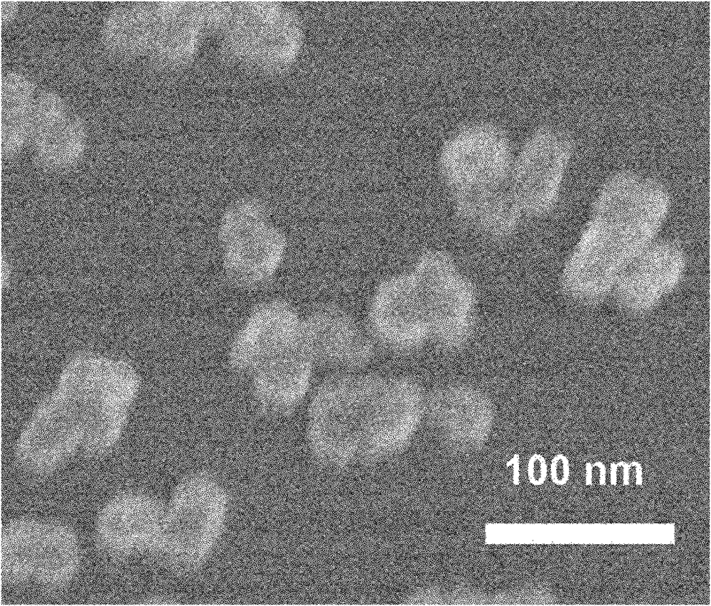 Preparation method of small-sized NaYF4 nano substrate material with hexagonal phase by inducement