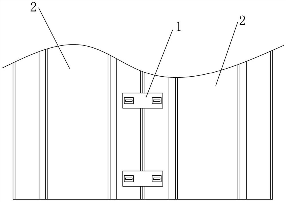 Joint connecting structure of prefabricated floor slab and construction method