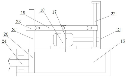 A positioning cutting device for processing decorative panels and its use method