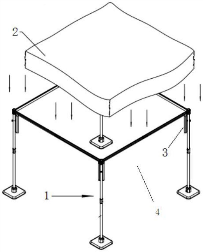 Ultraviolet lamp holder device for acarus killing instrument and use method of ultraviolet lamp holder device