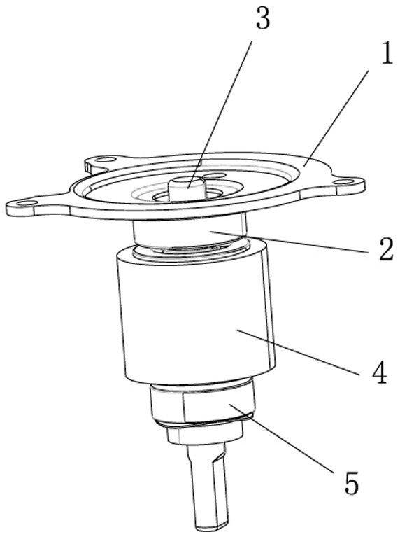 Assembly process of a brushless motor