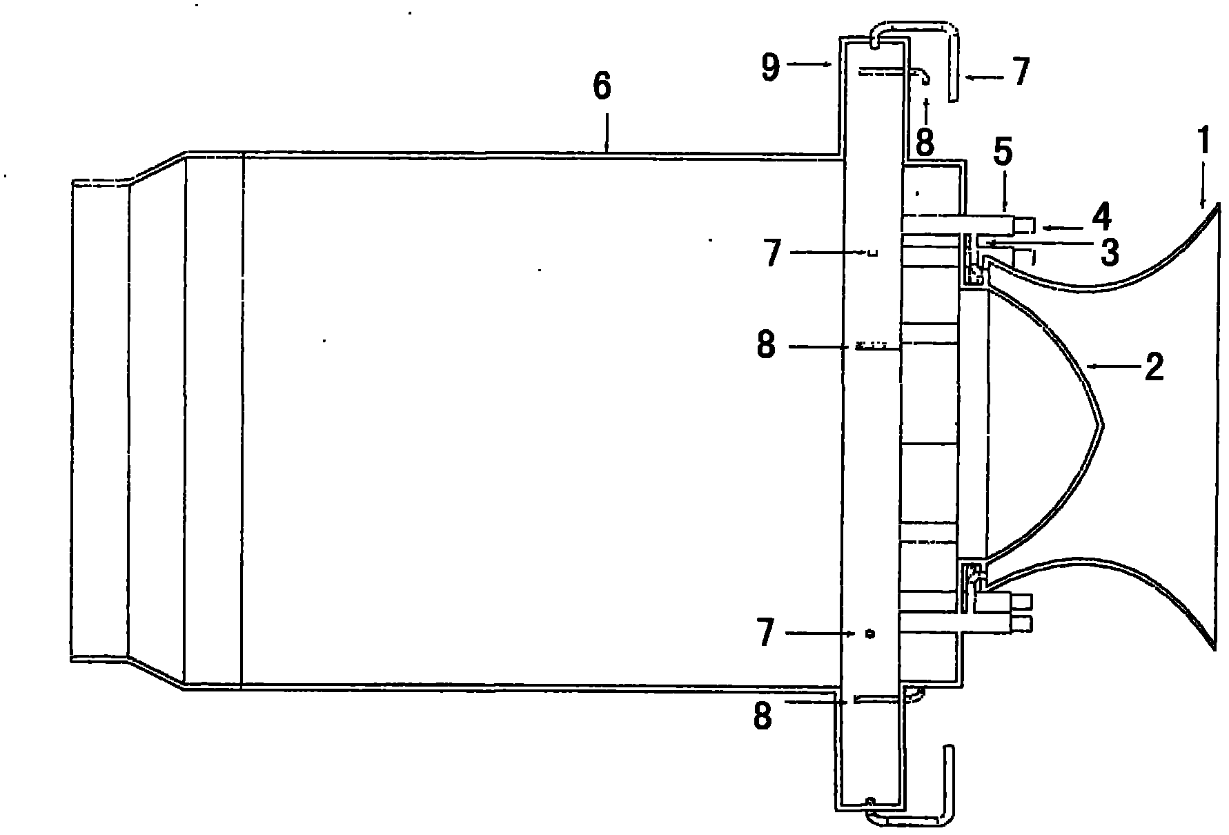 Flameless trapped vortex burner for gas turbine