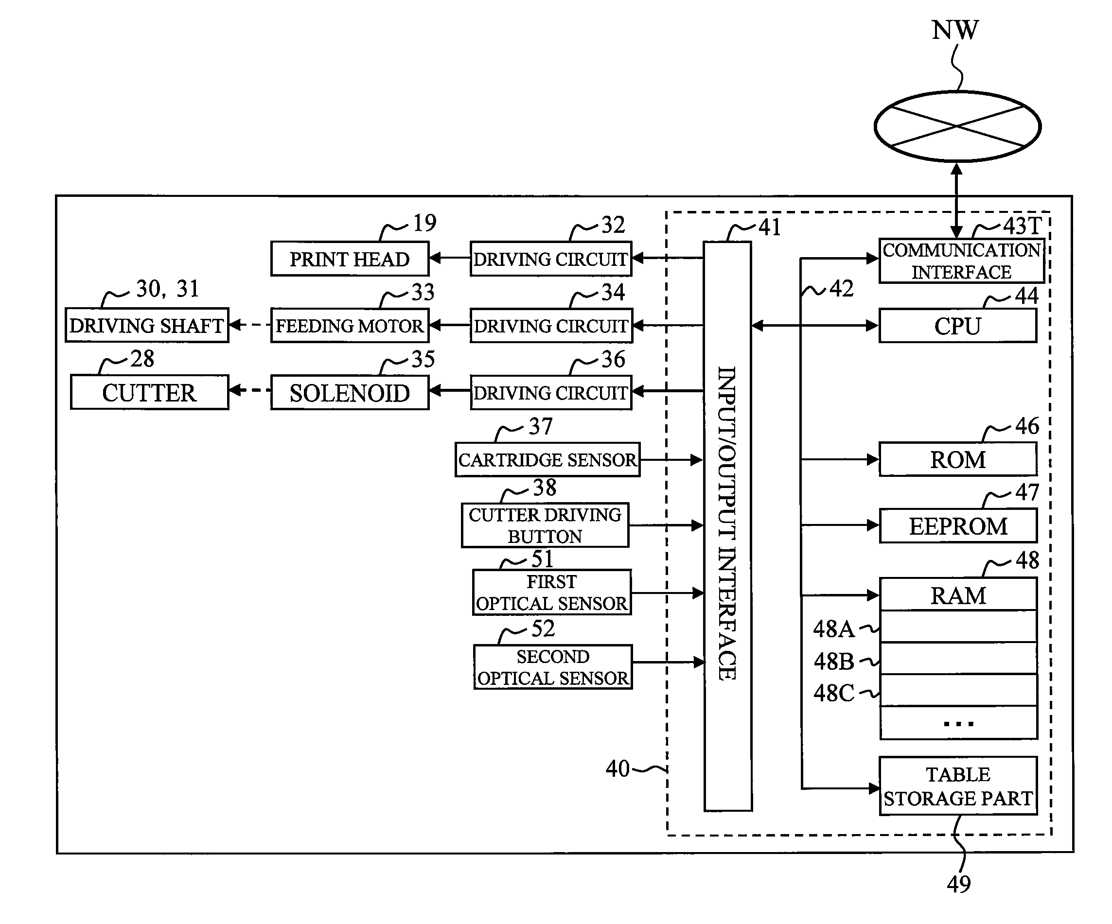 Label producing apparatus and tape cartridge