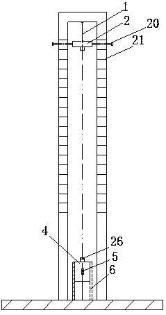 Anchor solid dynamic tensile testing device and method