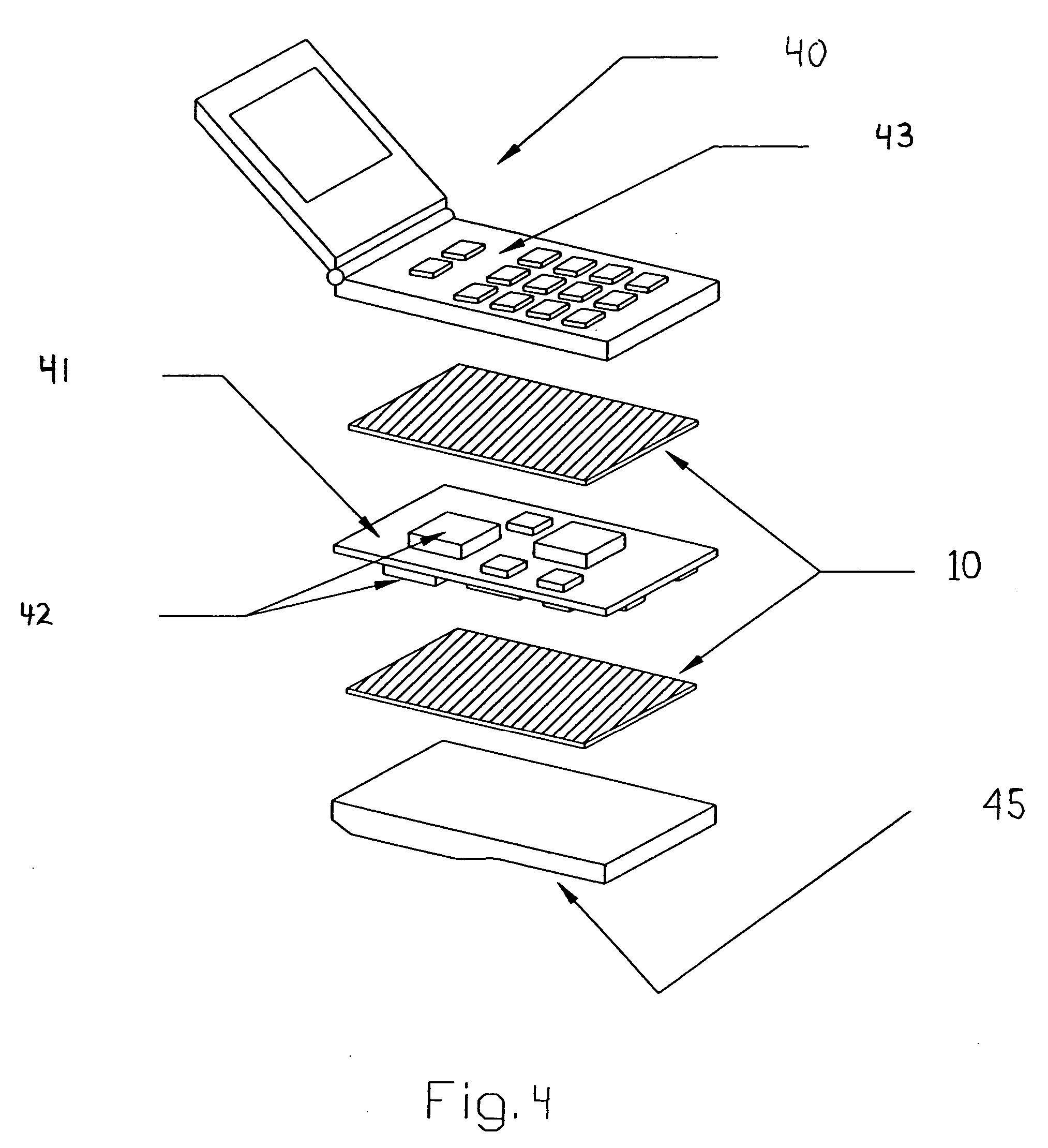 Insulating structure having combined insulating and heat spreading capabilities