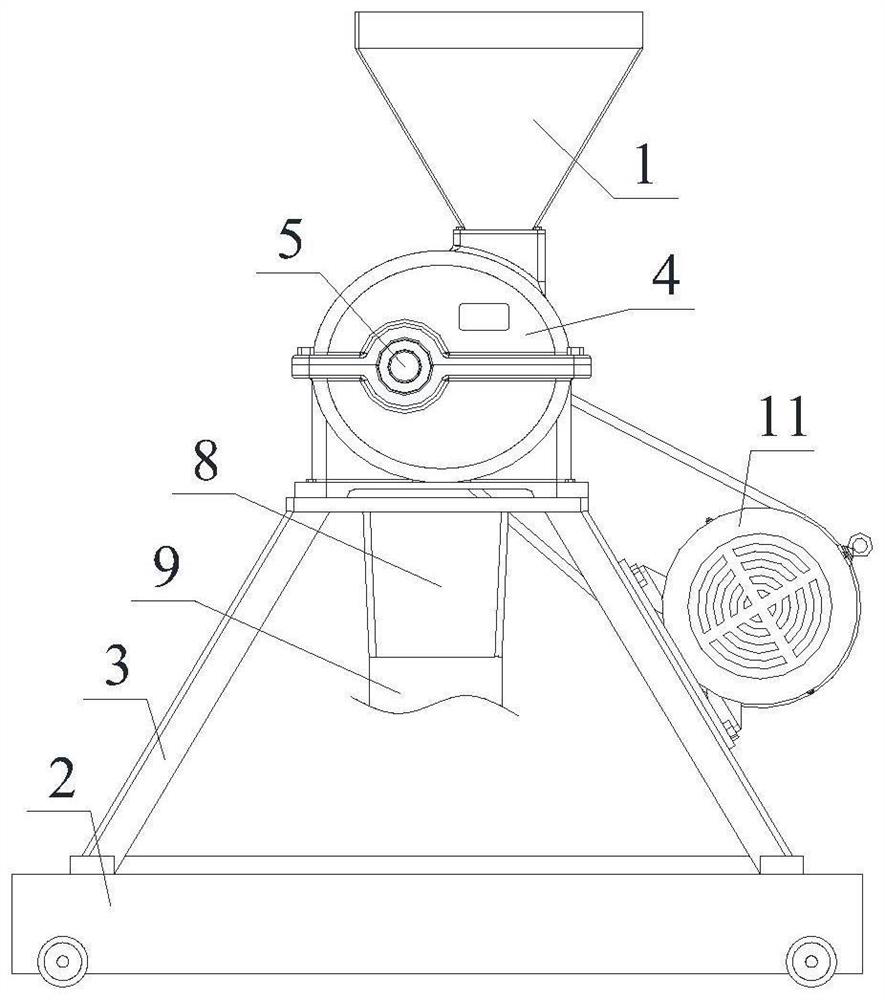 Automatic feeding system for henhouse