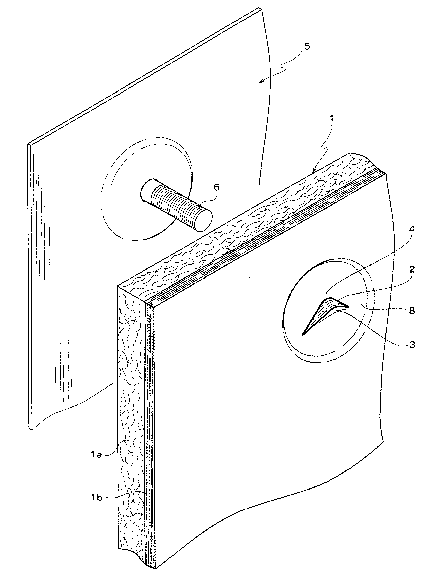 Mounting section structure for mounting dash silencer