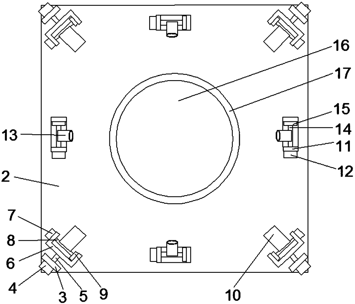 Light display table for exhibition display