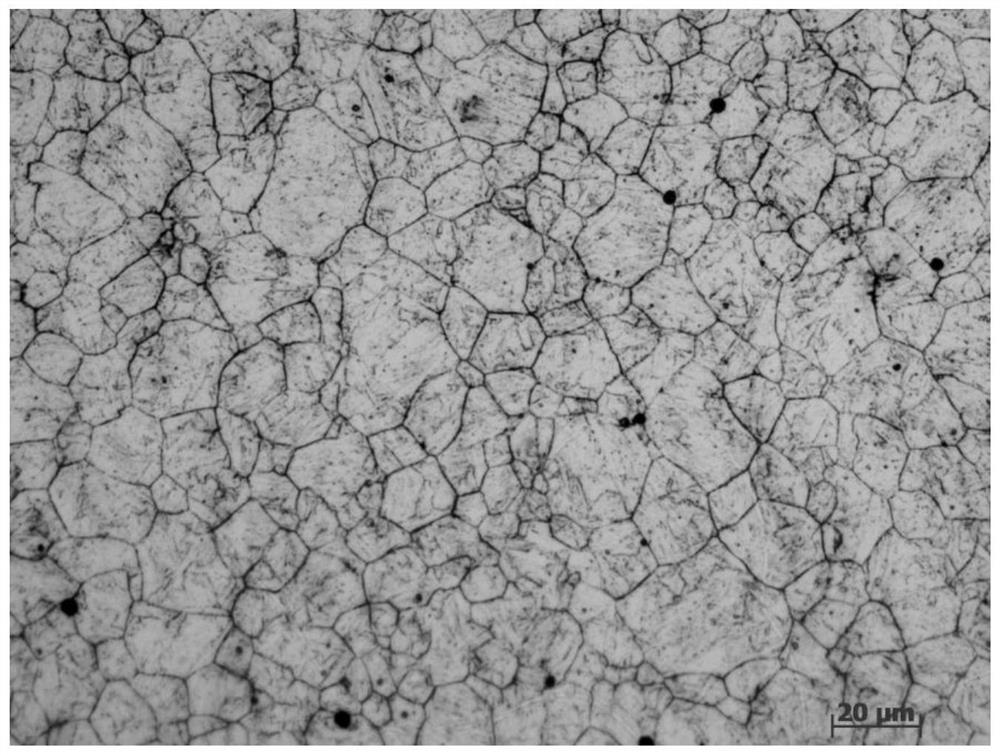 Corrosion method for original austenite grain size of tempered troostite and martensite structures