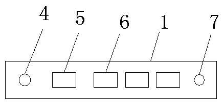 Wall-mounted wireless router