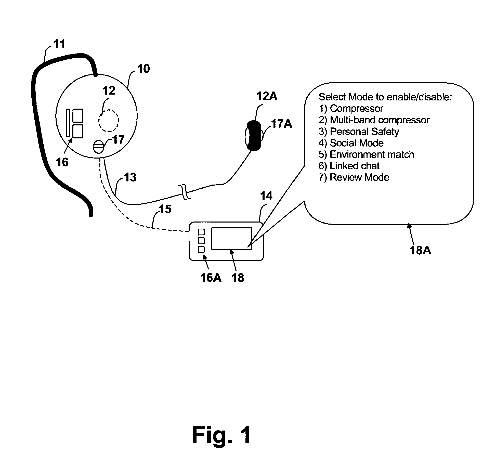 Personal audio playback device having gain control responsive to environmental sounds