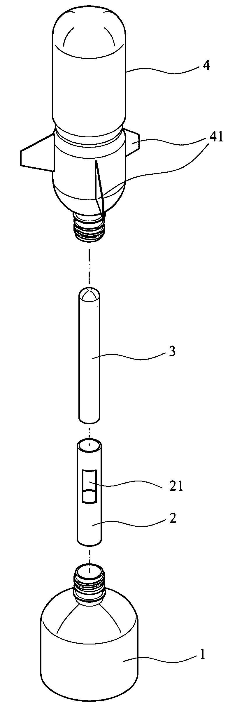 Pressure-actuated toy rocket system