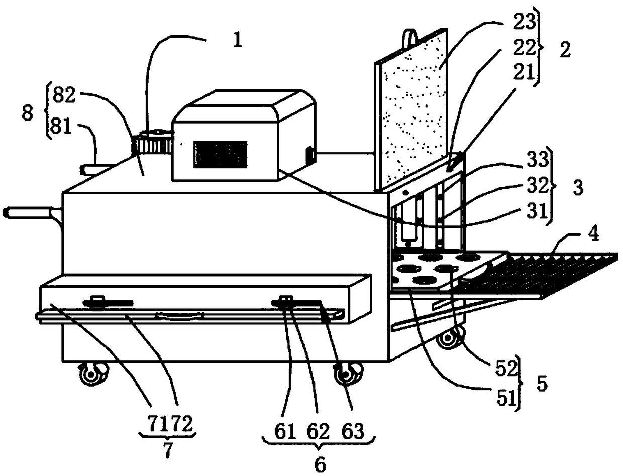 Foamed ceramic production and processing system