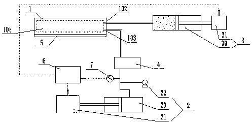 Gas particle hybrid driving variable stiffness software robot and operation method thereof