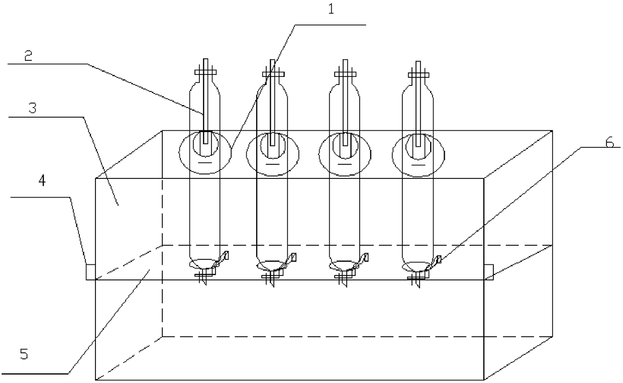Full-automatic siphon concentration device