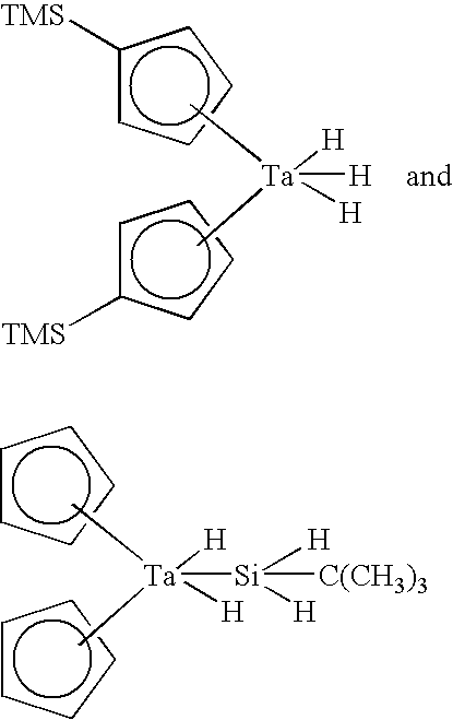 Chemical vapor deposition precursors for deposition of tantalum-based materials