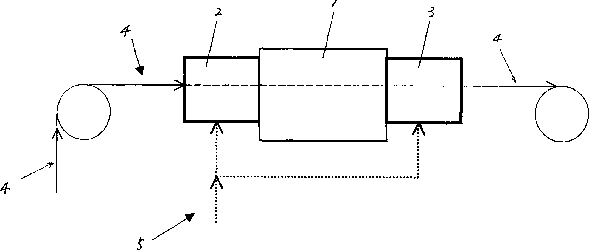 Furnace drying method for the strip steel surface coating