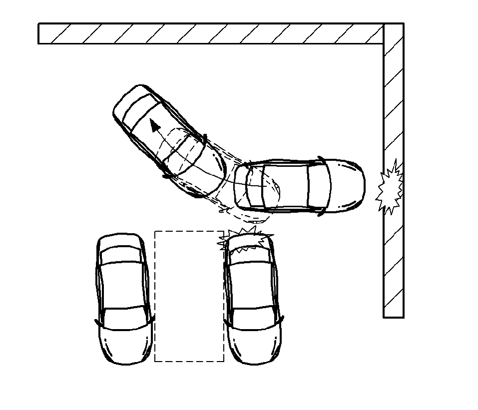 Apparatus and method for controlling head-in perpendicular parking of vehicle, and system for head-in perpendicular parking of vehicle with the apparatus