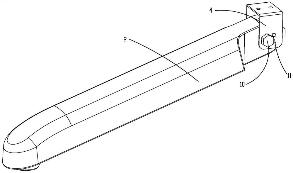 Fan supporting foot frame