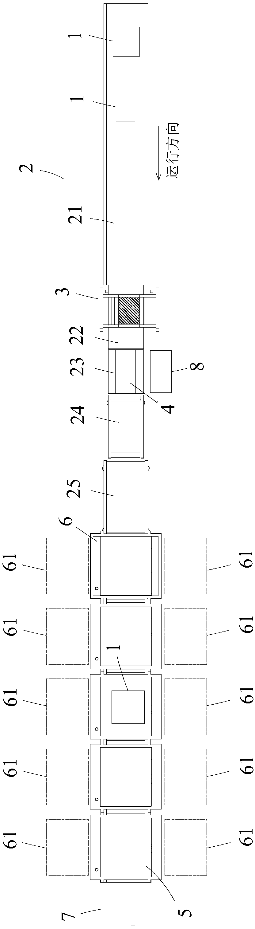 Logistics automatic sorting system and method