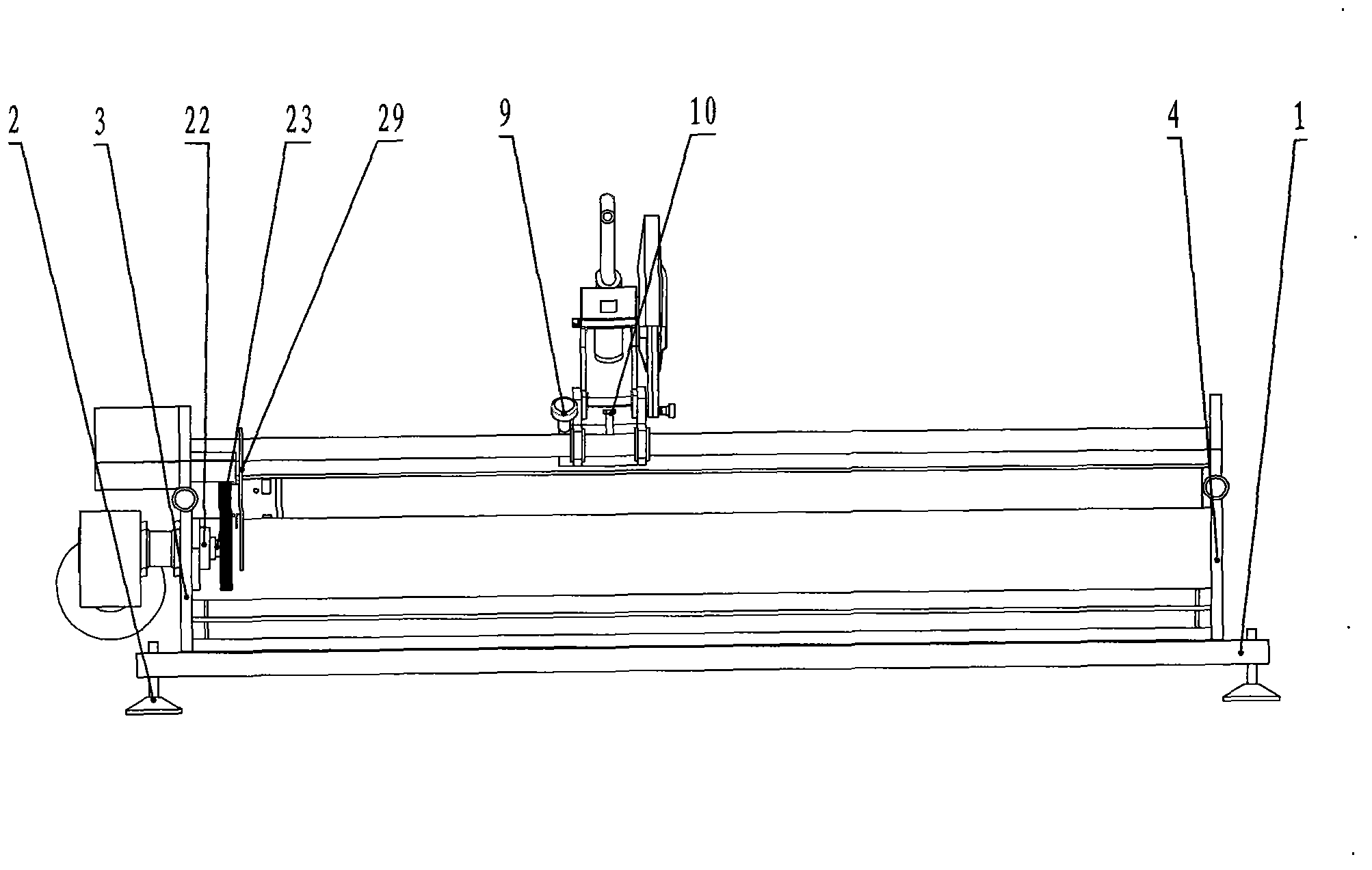 Cutting machine with circular cutter