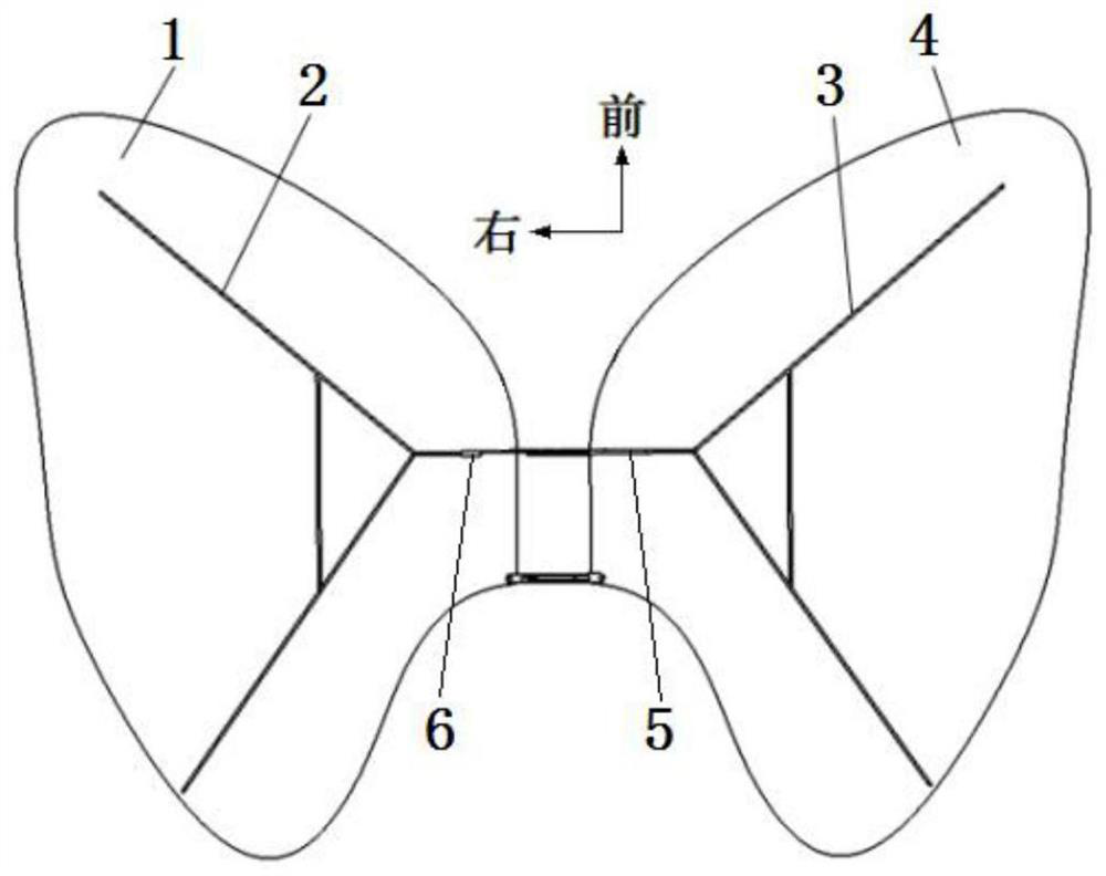 Bionic ornithopter imitating butterfly wings