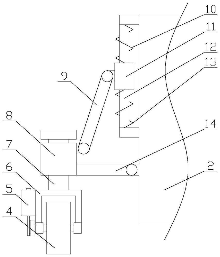 A stable hydraulic forklift with speed limiting function