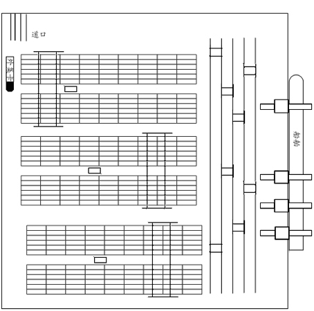 Component-based container terminal three-dimensional simulation method