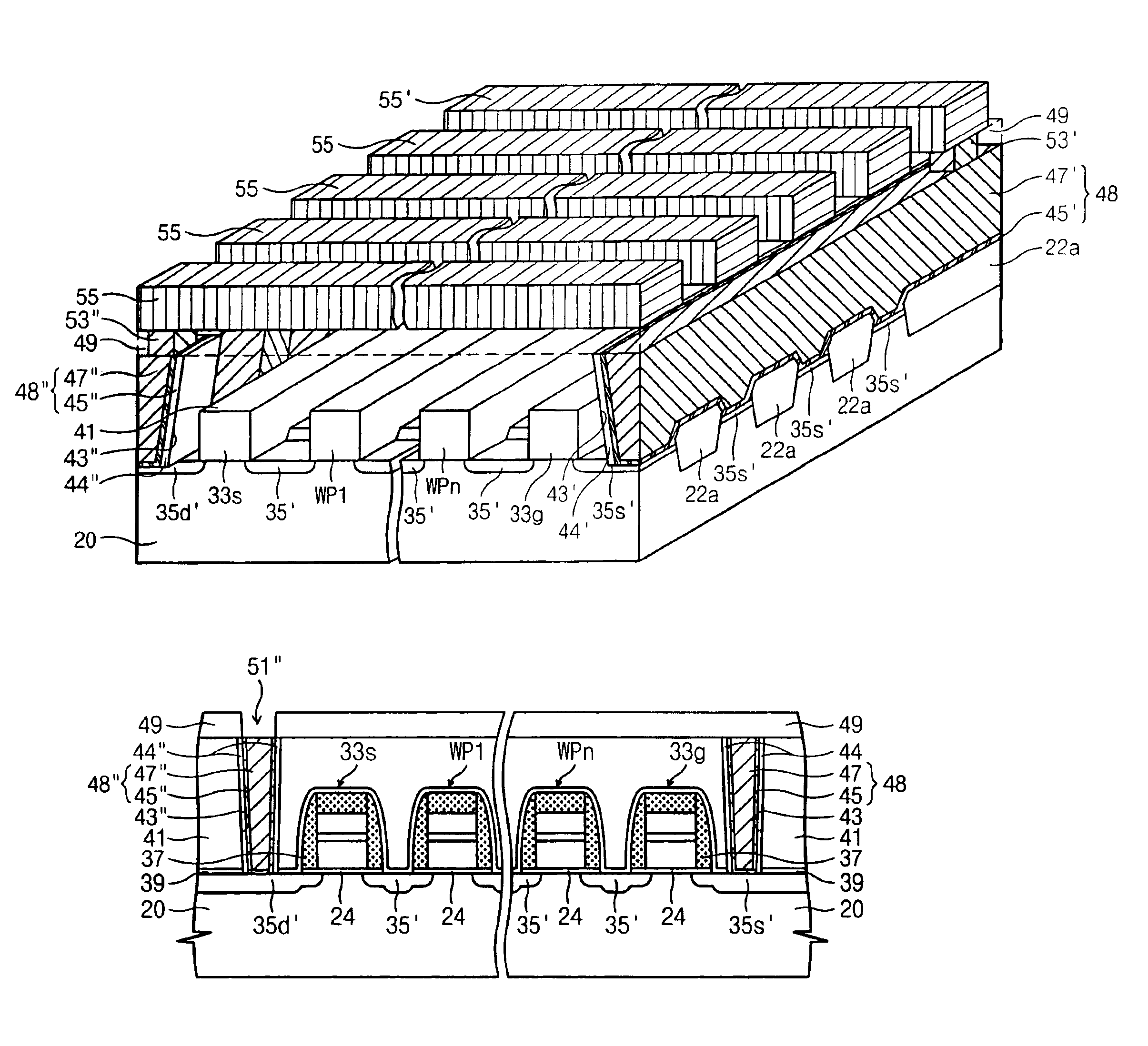 NAND-type flash memory devices and methods of fabricating the same