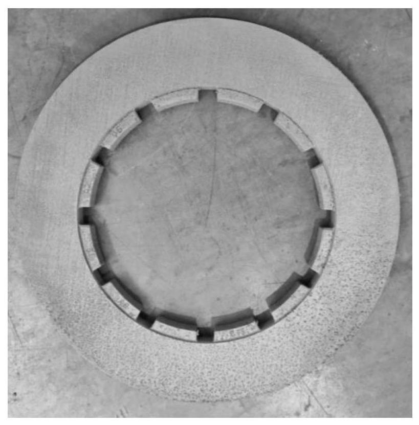 A kind of preparation method of silicon nitride bonded silicon carbide friction material