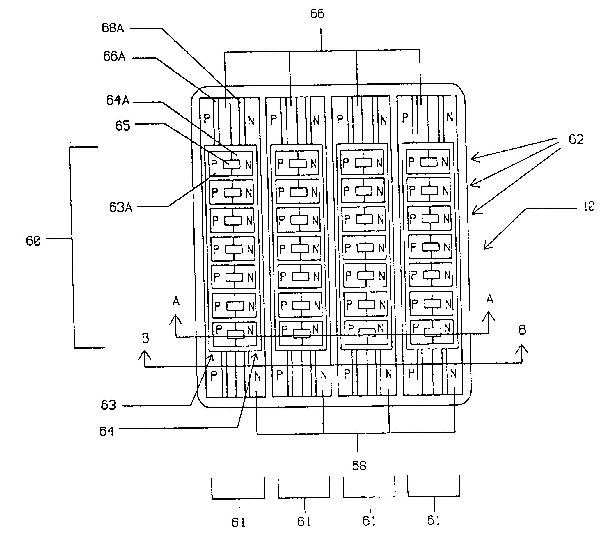 Multi-phasic microphotodetector retinal implant with variable voltage and current capability and apparatus for insertion