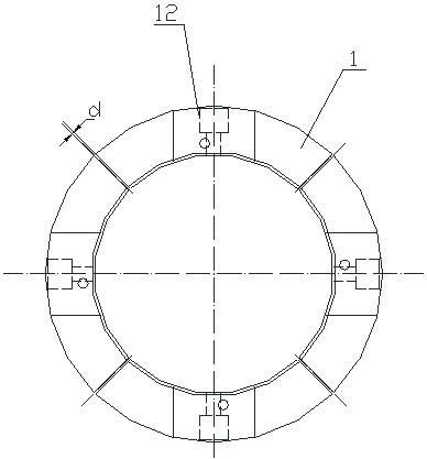 A follow-up self-locking hydraulic reset mechanism for a follow-up self-locking booster hydraulic cylinder