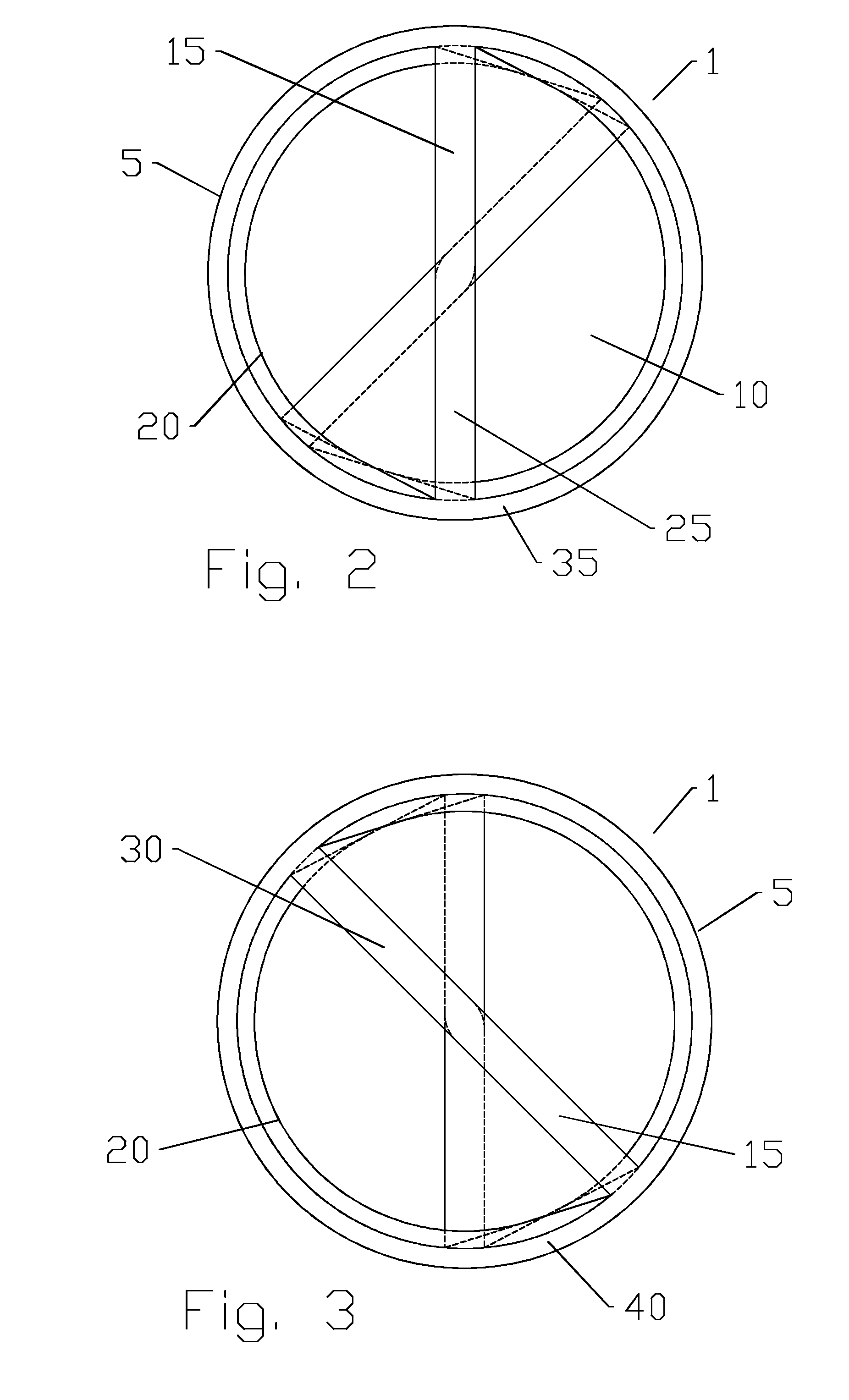 Twist septum polarization rotator