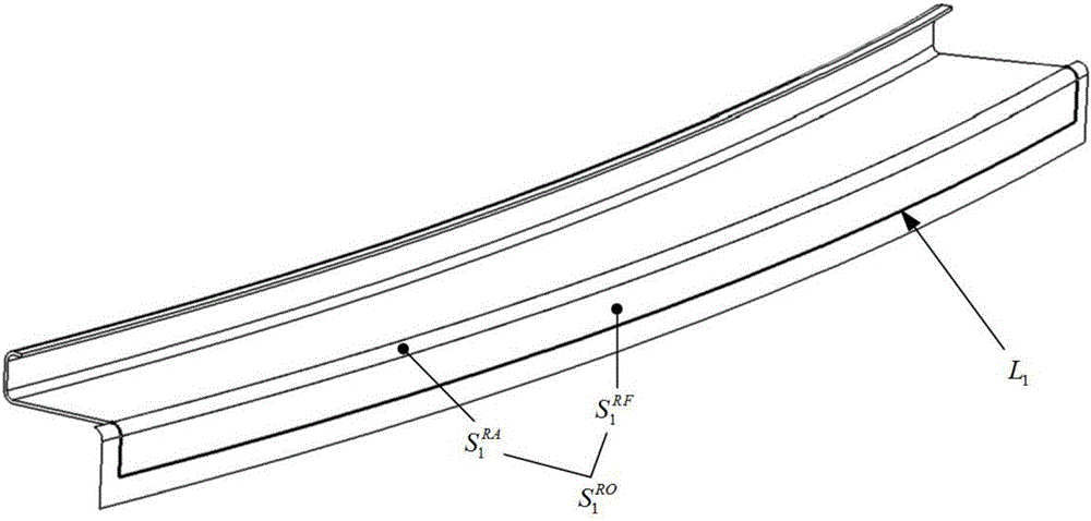 Method for controlling warping of web of large frame type sheet metal part