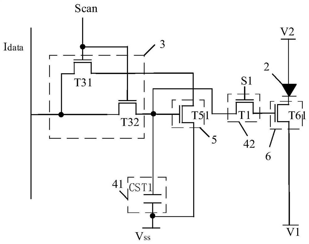 Pixel circuit, driving method thereof, and display substrate