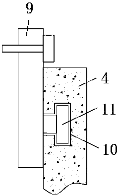 Protection monitoring device with remote-control-braking function for unmanned driving automobile