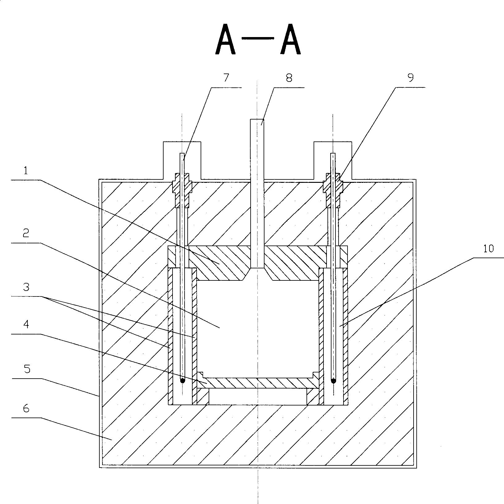 Firebox structure of pusher plate kiln in calcining apparatuses for preparing alloy of vanadium-nitrogen continously