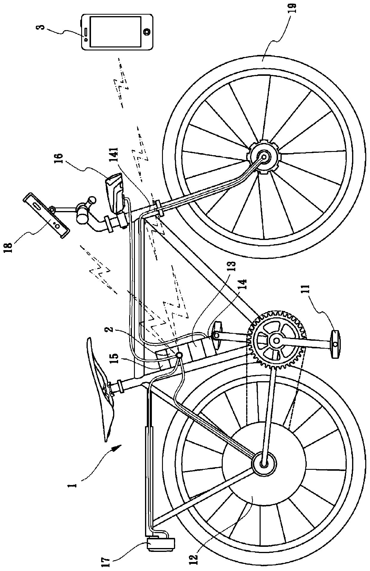 A control system for a moped